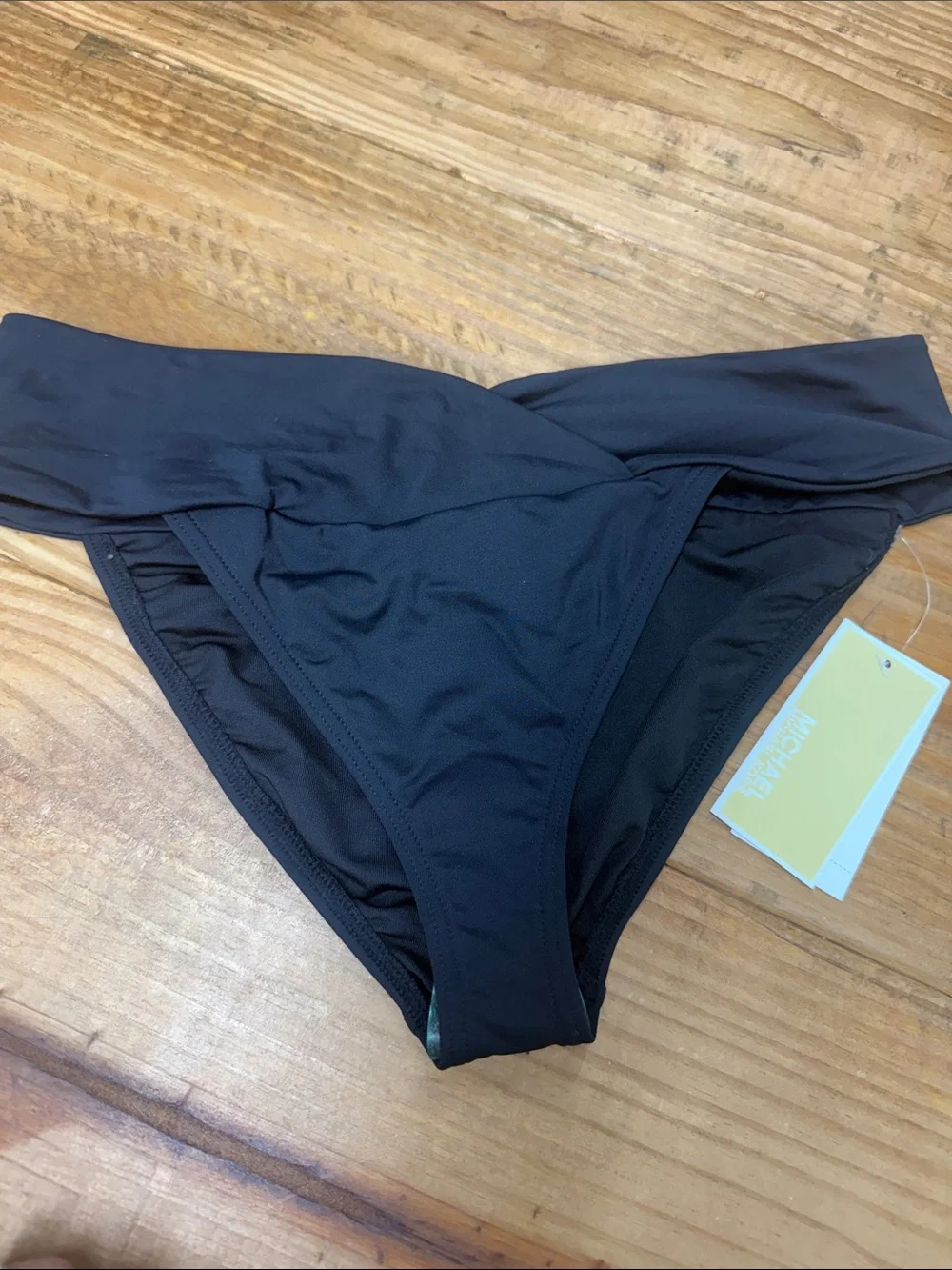 Michael Kors Black  Bikini Bottoms